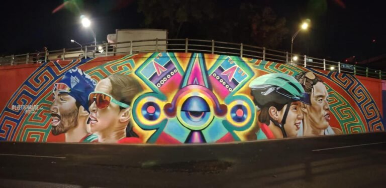 Coloca SOBSE 35 murales en Periférico Norte para rendir homenaje a los atletas mexicanos de París 2024